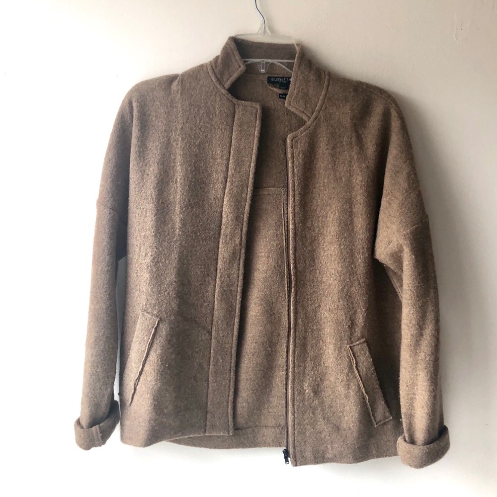 Eileen Fisher wool jacket - petite small